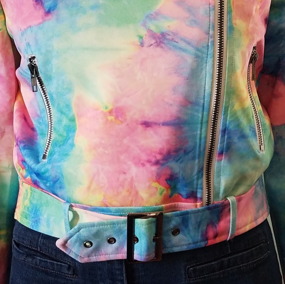 Tie Dye Rave Jacket - Picture 4 of 4